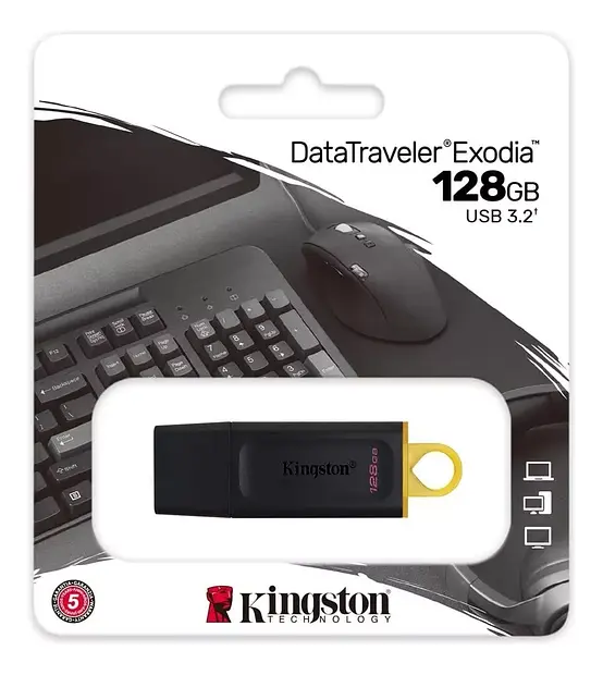 Almacenamiento - Kingston - DataTraveler Exodia 128Gb