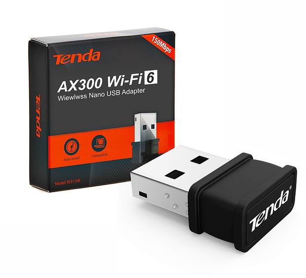 Conectividad - Tenda - Adaptador USB WiFi 256mbps nano