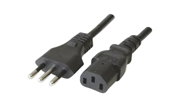 Conectividad - Genérica - Cable de poder 3 en linea