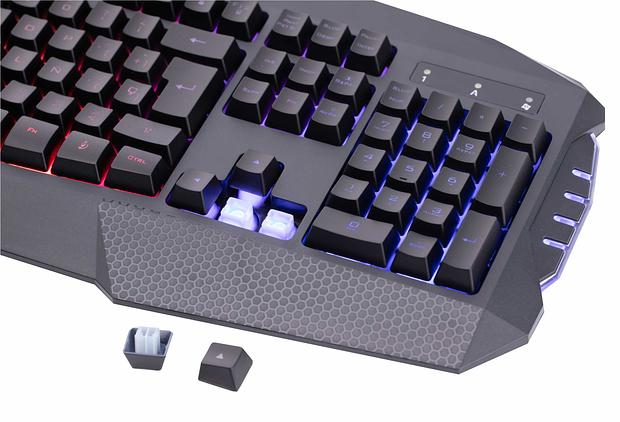 Teclados y Mouses - X-Lizzard - Teclado Gamer RGB en español USB