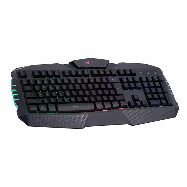 Teclados y Mouses - X-Lizzard - Teclado Gamer RGB en español USB