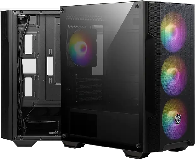 Gabinetes - MSI - MAG FORGE M100A - microATX