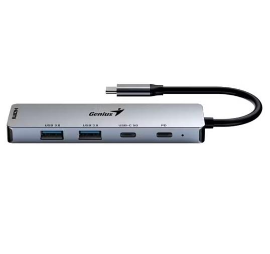 Conectividad - Genius - Hub Genius USB-C a USB-A, USB-C y HDMI