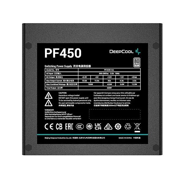 Fuentes - DeepCool - 450W 80 Plus