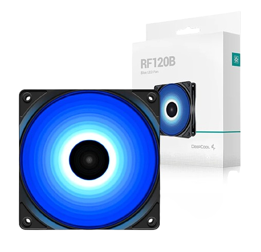 Refrigeración - DeepCool - Fancooler RF 120B - Azul