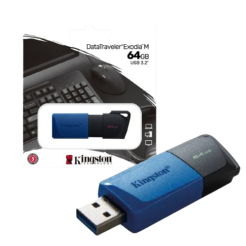 Almacenamiento - Kingston - Pendrive DTXM 64GB USB 3.2