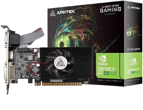 Tarjetas de Video - Arktek - GeForce G210 1Gb DDR3