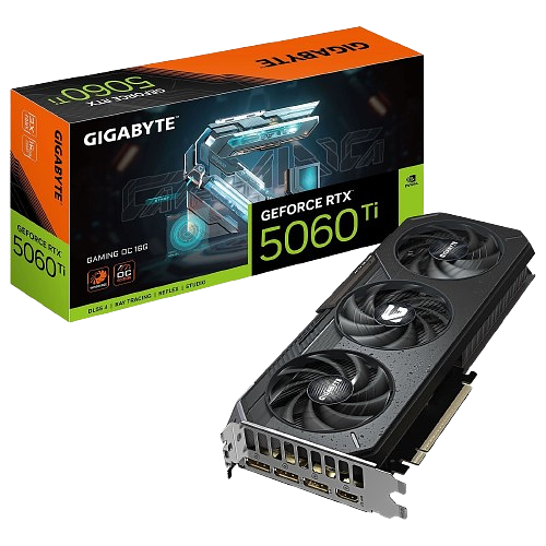 Tarjetas de Video - Gigabyte - GeForce RTX™ 5060 Ti GAMING OC 16G