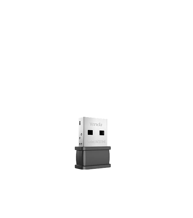 Adaptadores WiFi - Tenda - W311MI - Negro